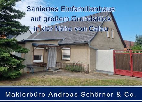 Modernisiertes Einfamilienhaus in Säritz bei Calau