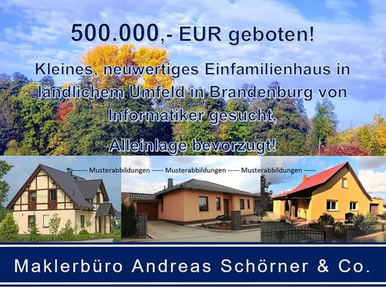 Der Verkauft läuft bestens – Wir suchen neue Objekte in der Lausitz!